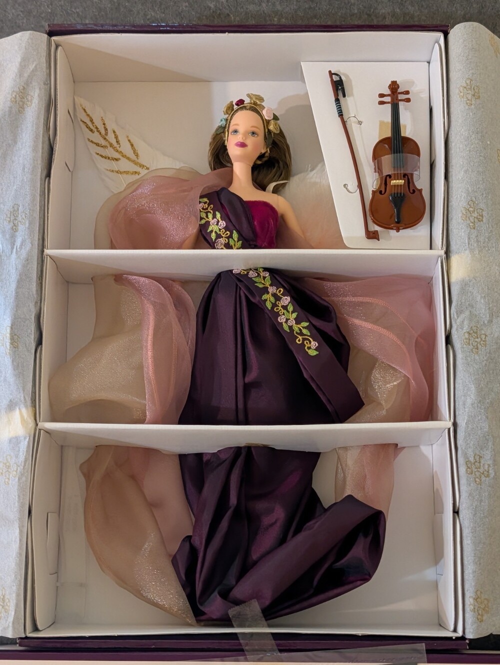Vintage Barbie Angels of Music Heartstring Angel Collector Doll NRFB MINT